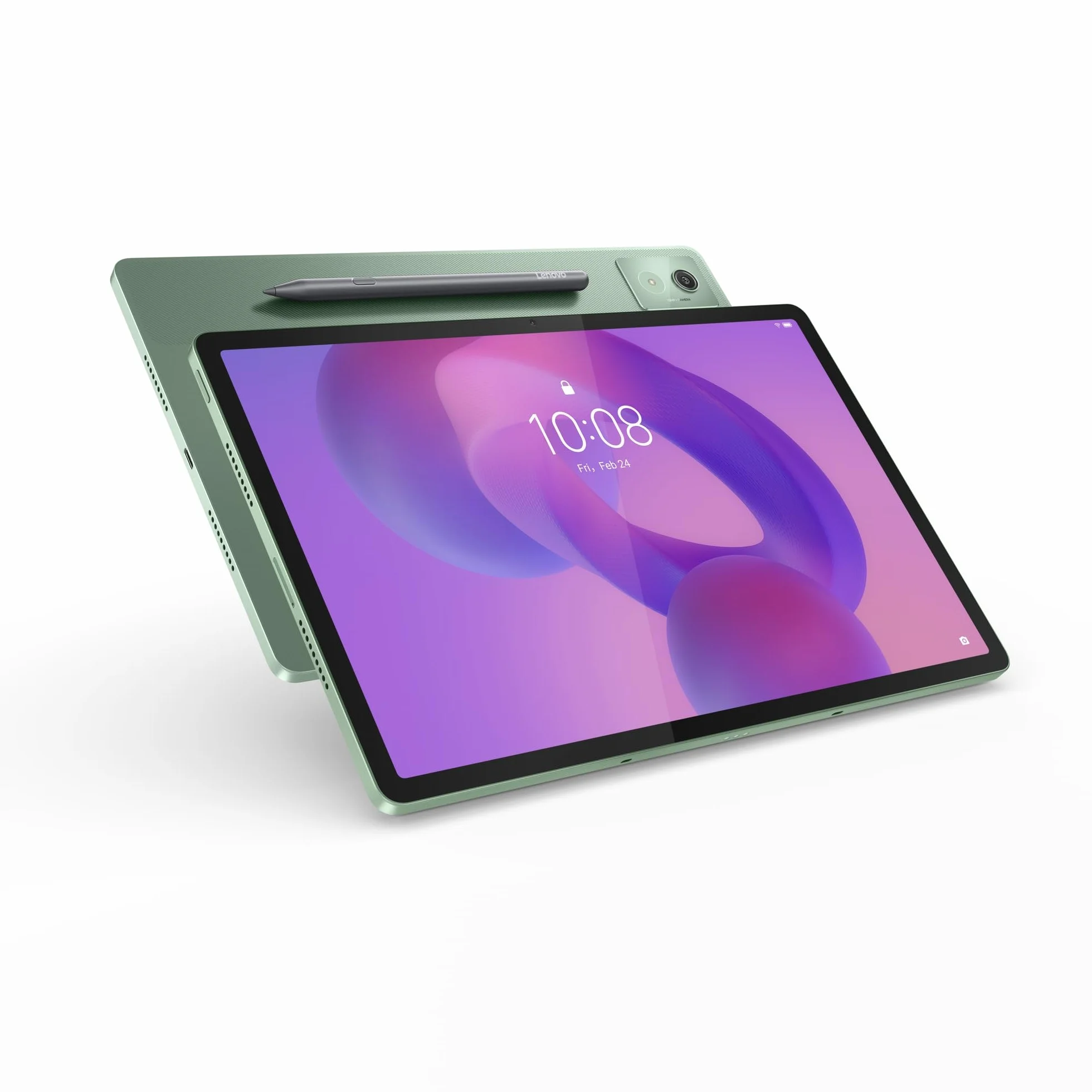 Lenovo Idea Tab Pro 12.7" 3K Tablet, MediaTek Dimensity 8300, 8GB RAM, 256GB, 144Hz, Wi-Fi 6E, Bluetooth 5.3, Android 14, Verde, Pen Included