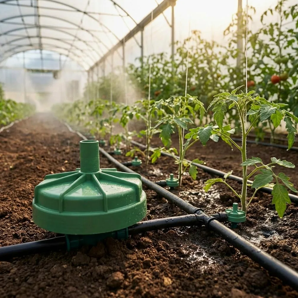 Suinga 600 x GOTERO 8 L/H AUTOCOMPENSANTE y ANTIDRENANTE. Gotero Seta para riego agricola. Gotero para pinchar. Gotero pinchado. Gotero similar Netafim