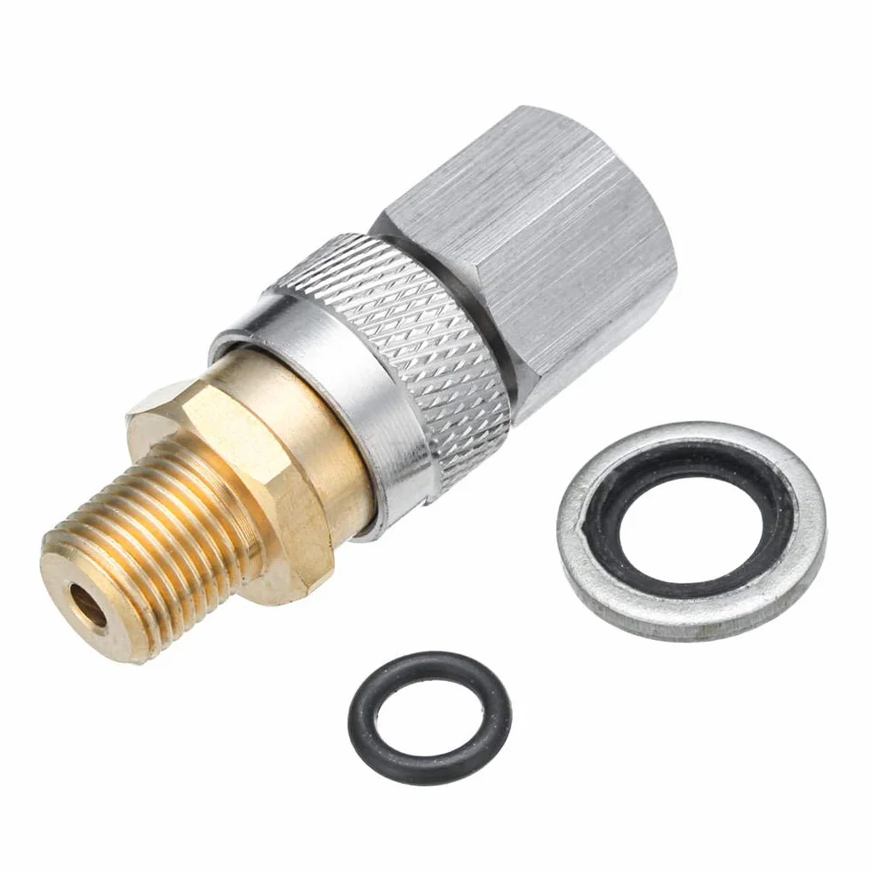 Acoplador de liberación rápida BSP 1/8 pulgadas Kit adaptador para rifles de aire PCP
