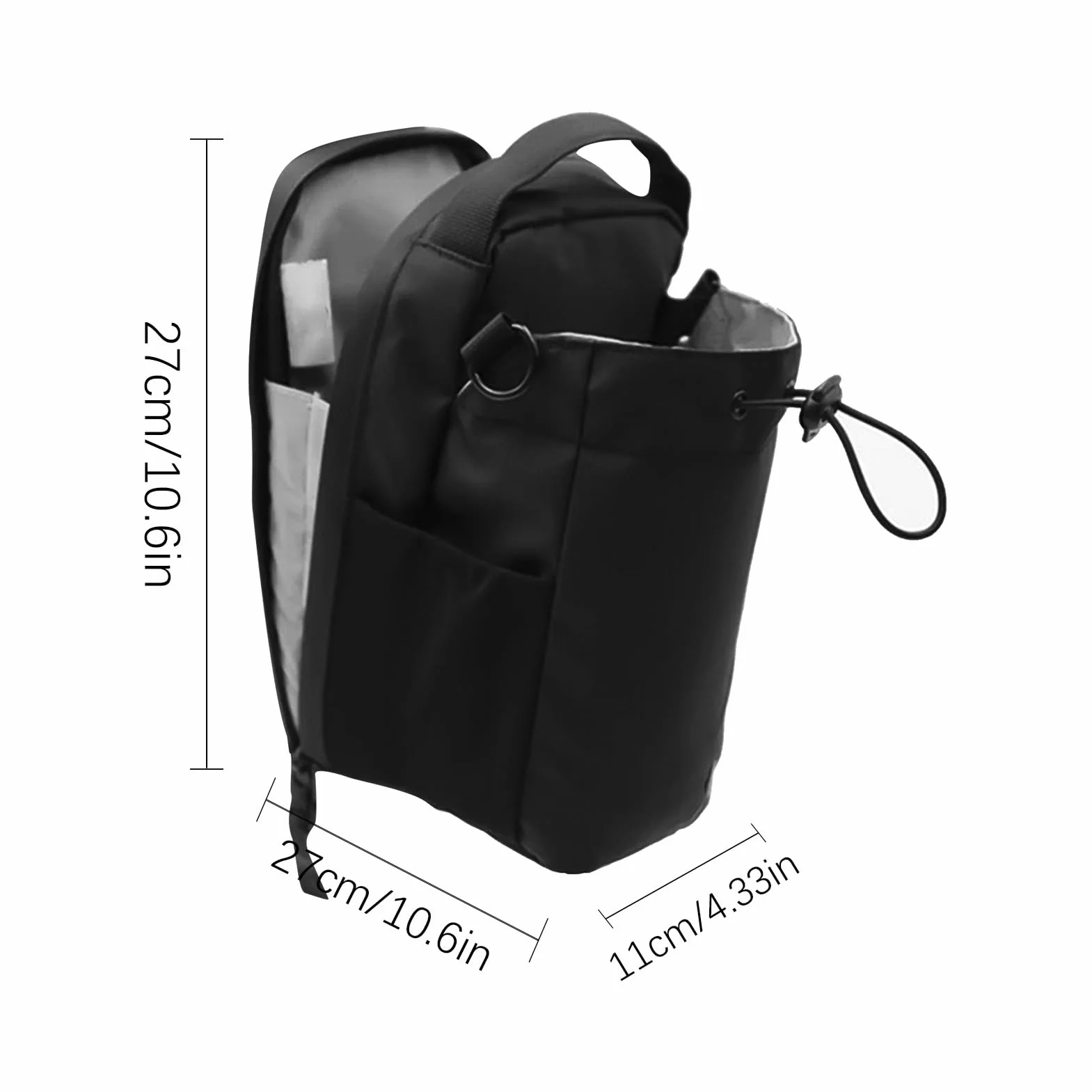 Bolsa De Gimnasio Magnética Gran Capacidad con Bolsillo para Teléfono Organizador Portátil