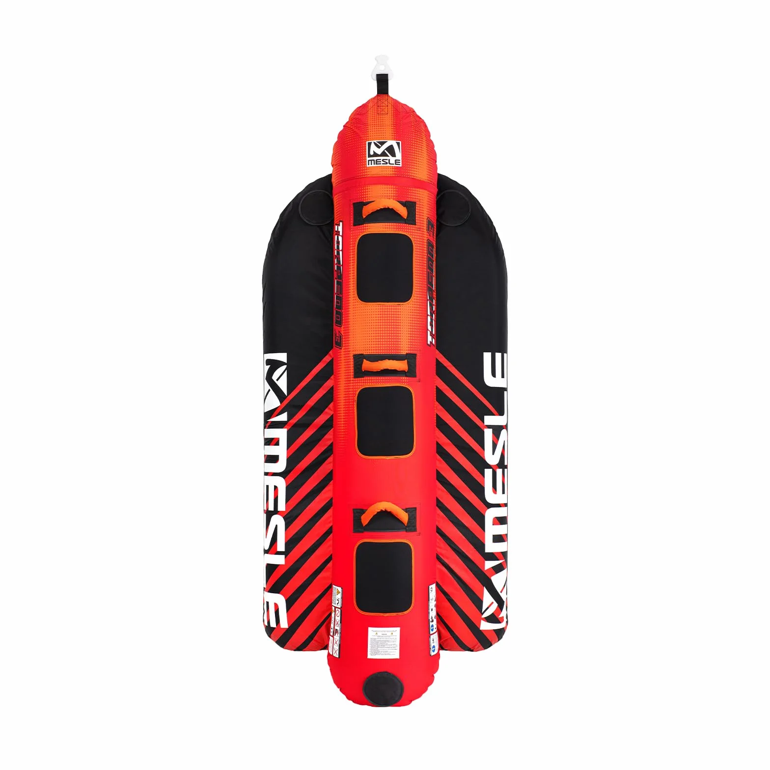 MESLE Tubos de torpedo hinchables nailon 840D para 2-4 personas deportes acuáticos banana barco