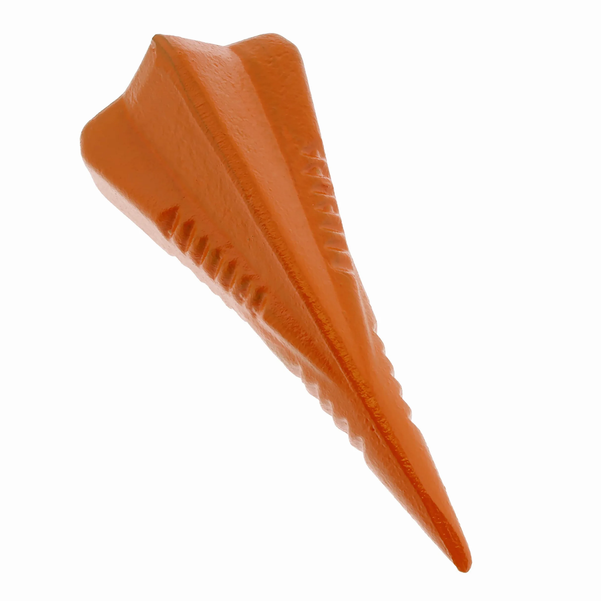 Felled Cuña de diamante de cuña de división manual de troncos – Cuña de división de acero en 4 direcciones cuña de madera Divisor de madera Herramienta de cuña paquete de 3