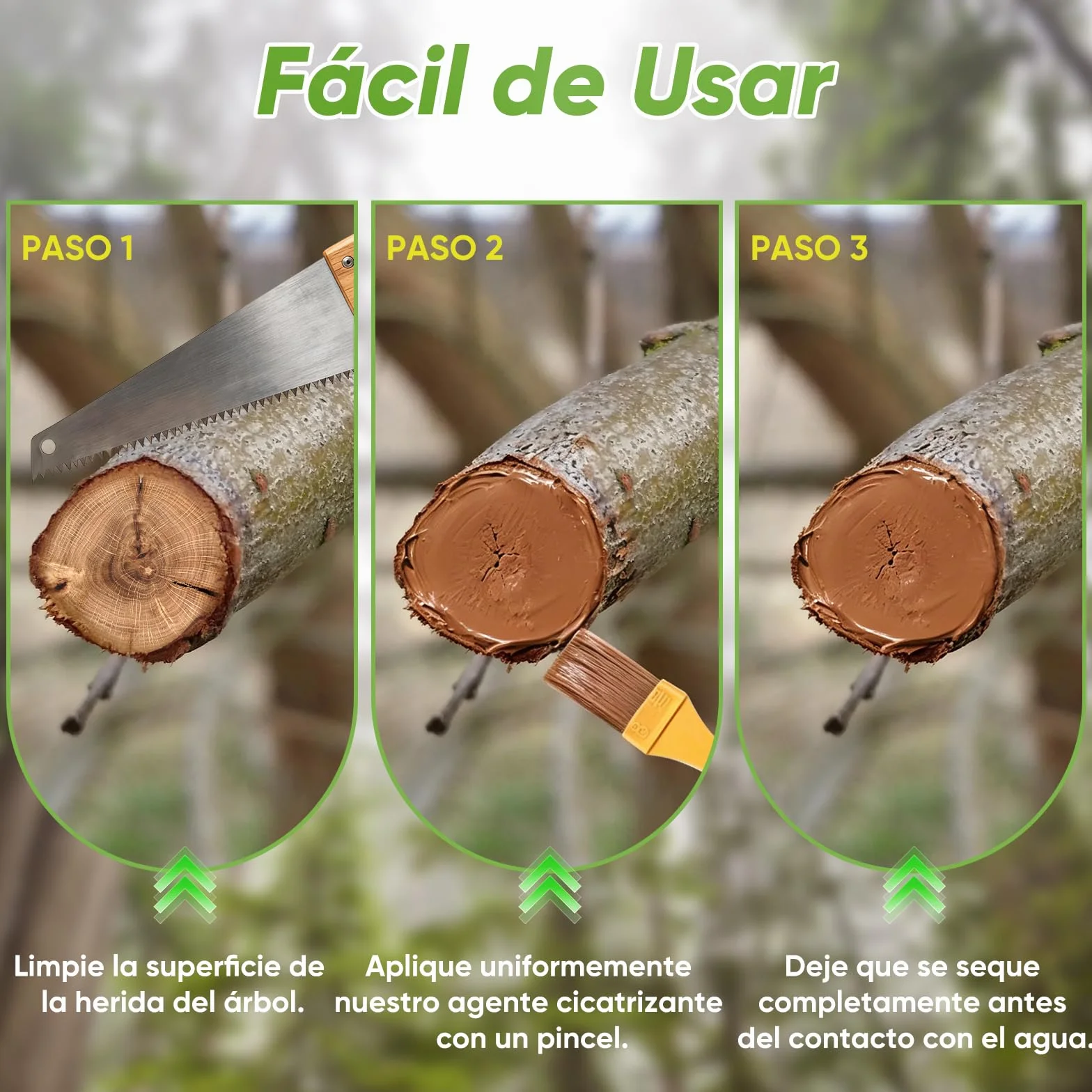 600g Pasta Cicatrizante Poda,Cera para Árboles Marrón,Impermeable y Resistente a la Intemperie Cicatrizante Arboles para Injertos y Rápida Cicatrización de Árboles Frutales y Plantas Ornamentales