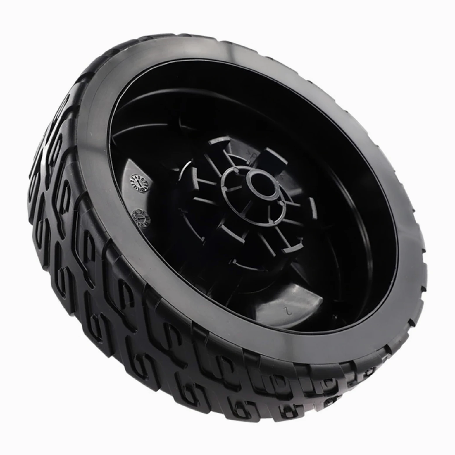 Ruedas de repuesto for cortacésped 8 pulgadas, accesorios universales for jardín(Rear wheel)