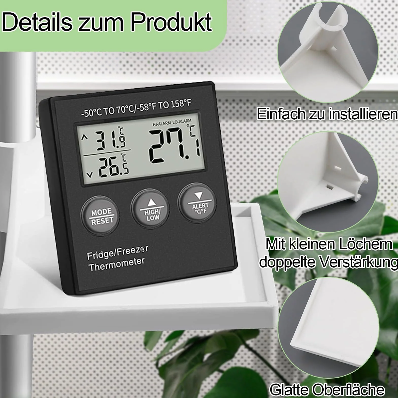 Accesorios para Tienda de Cultivo, 4 Pieza Estantes de Esquina para Tienda de Crecimiento, 8,9 x 8,9cm Accesorios Versátiles para Tienda de Cultivo, para Postes de Tienda de 16mm, Blanco(Reutilizable)