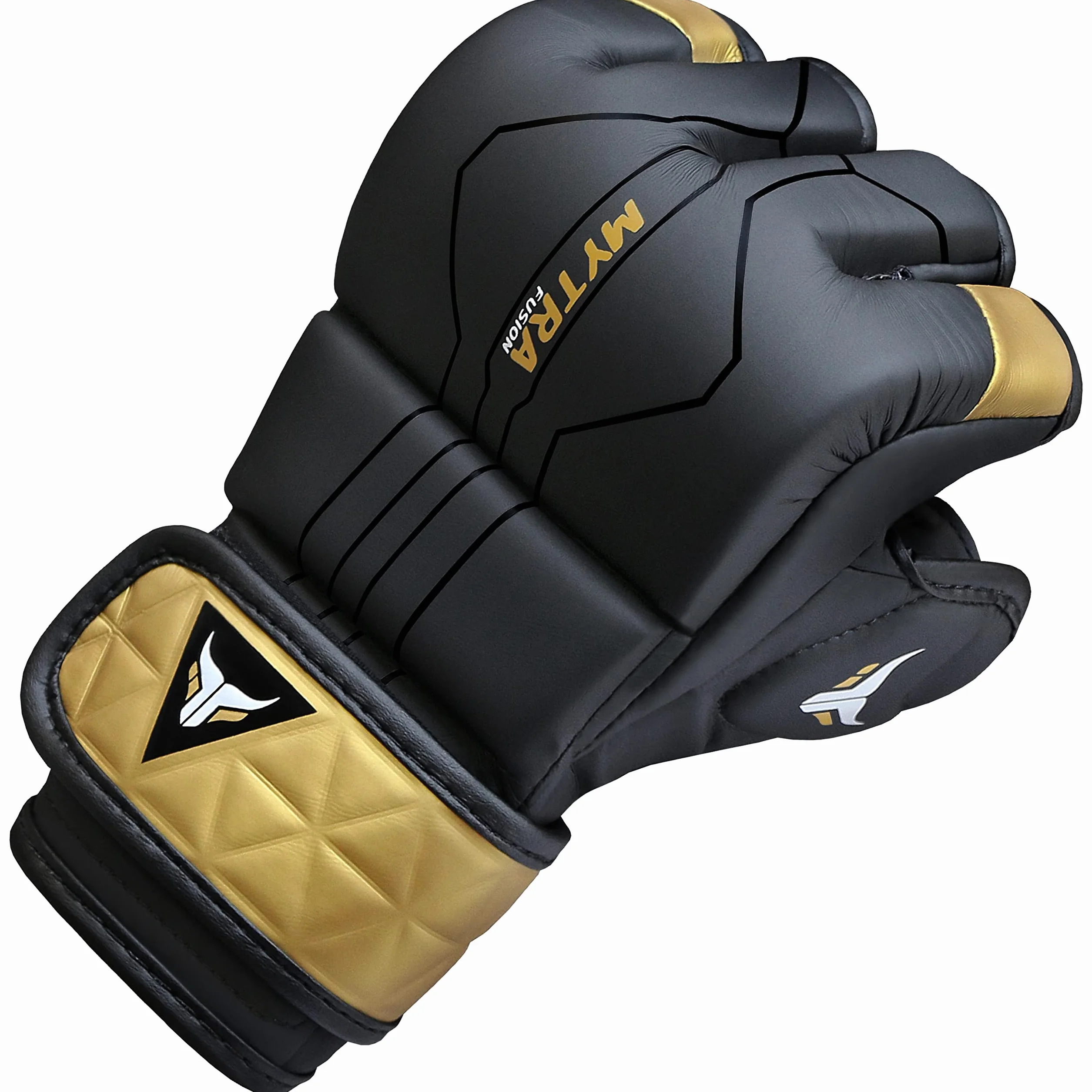 Guantes MMA para Hombre y Mujer – Guantes Sparring Open Palm Transpirables para Kickboxing, Muay Thai, Entrenamiento