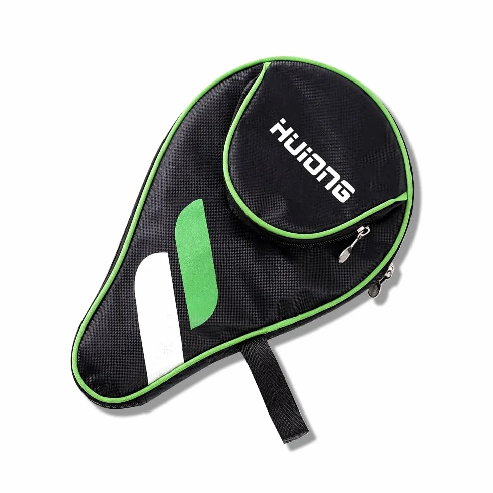 Funda para Raqueta de Tenis de Mesa, Funda para 2 Raquetas y 3 Pelotas con Bolsillo