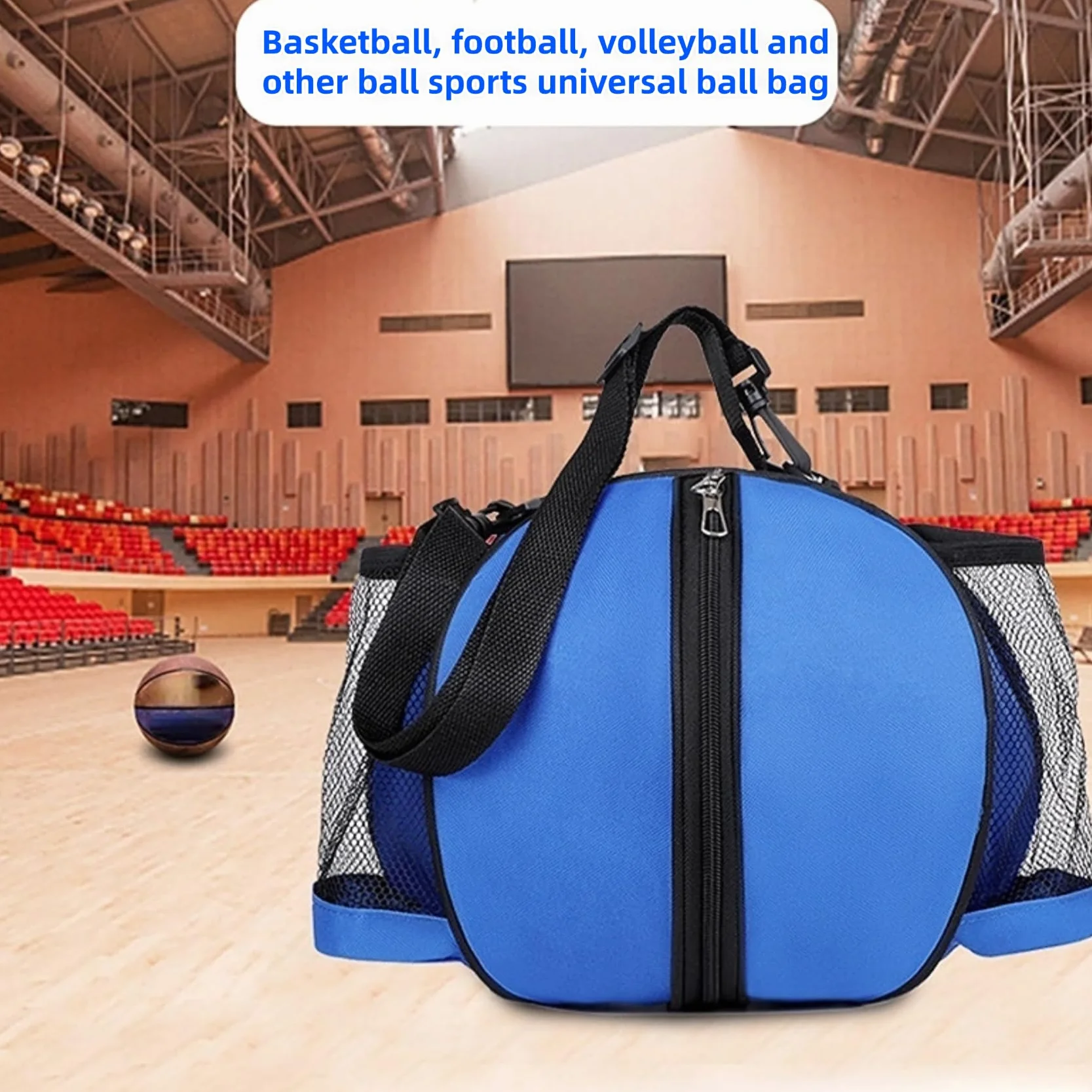 Bolsa de baloncesto bandolera con correa para el hombro
