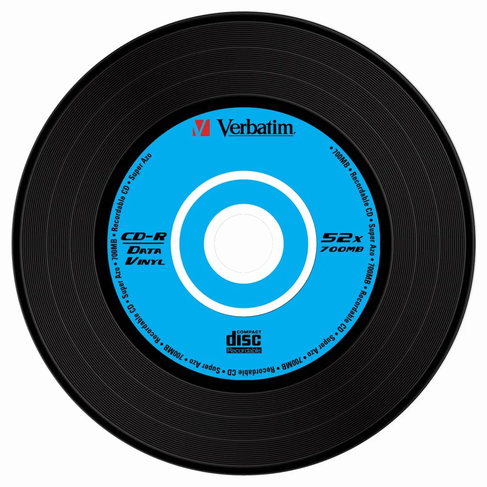 Verbatim CD-R AZO Data Vinyl 10 discos