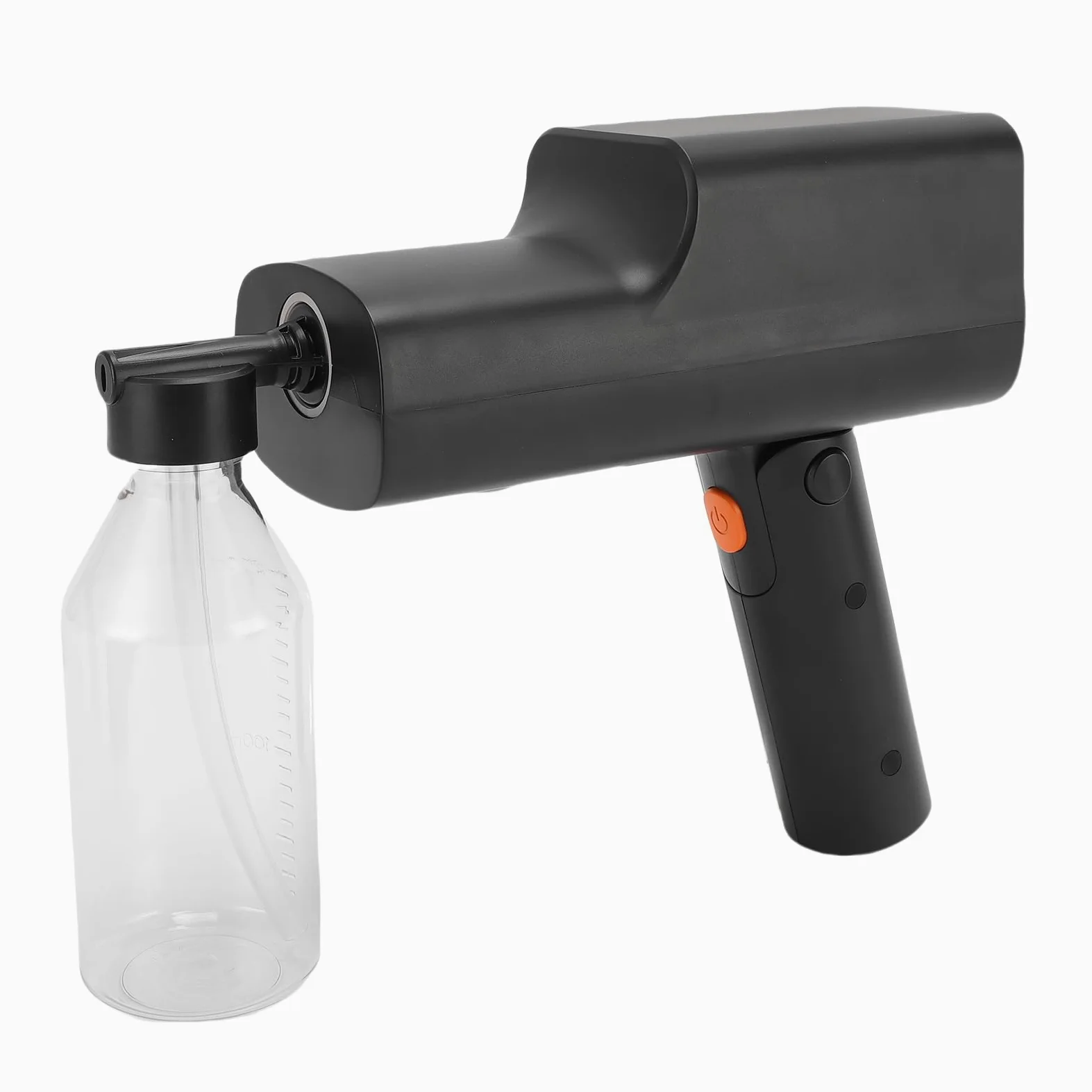 Gugxiom Pequeña Lavadora de Presión Inalámbrica, Pistola de Lavadora de Automóvil de Alimentación Plegable de 1.7MPA con Alijilla de Botella de Espuma para la Limpieza del Piso de Las
