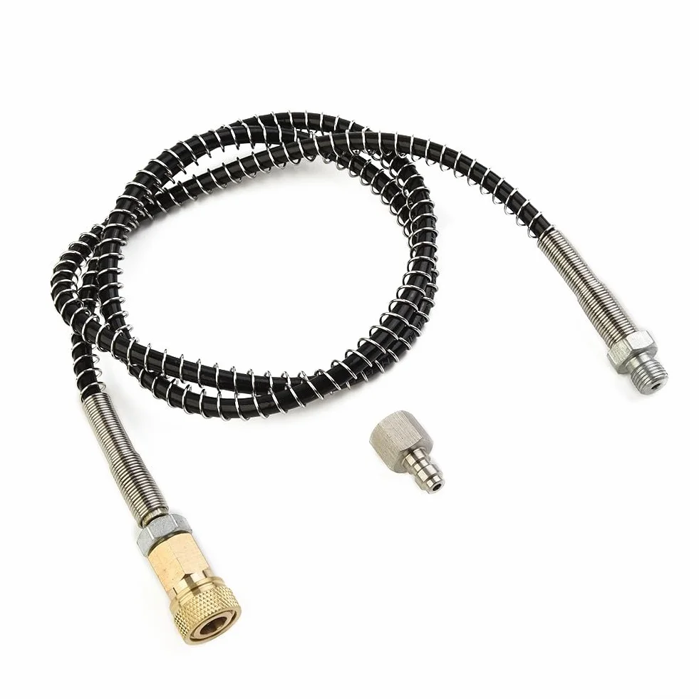 Paint-ball Fill Station DN2 36" Microbore Hose Airsoft PCP Air Fill Adapter