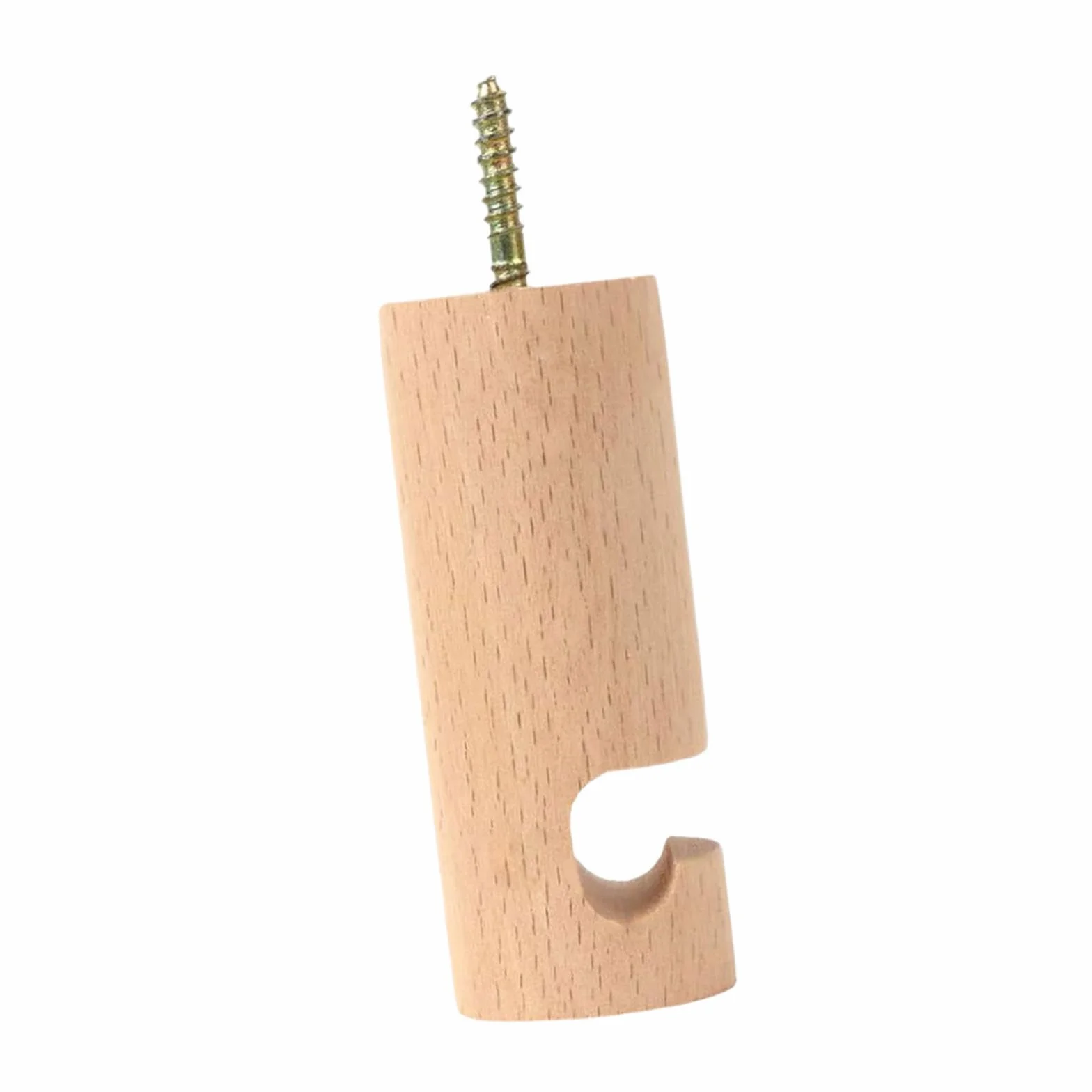 Gancho de Techo de Madera, Soporte para Colgadores de Plantas Modernos, Gancho para Colgar Campanillas de Viento