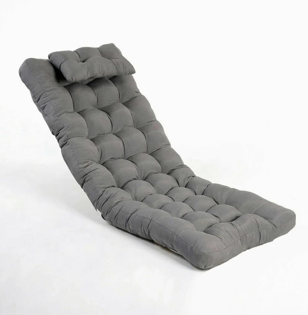 Cojín para Tumbona Acolchado Exterior Pack de 2 - Colchoneta Ergonómica