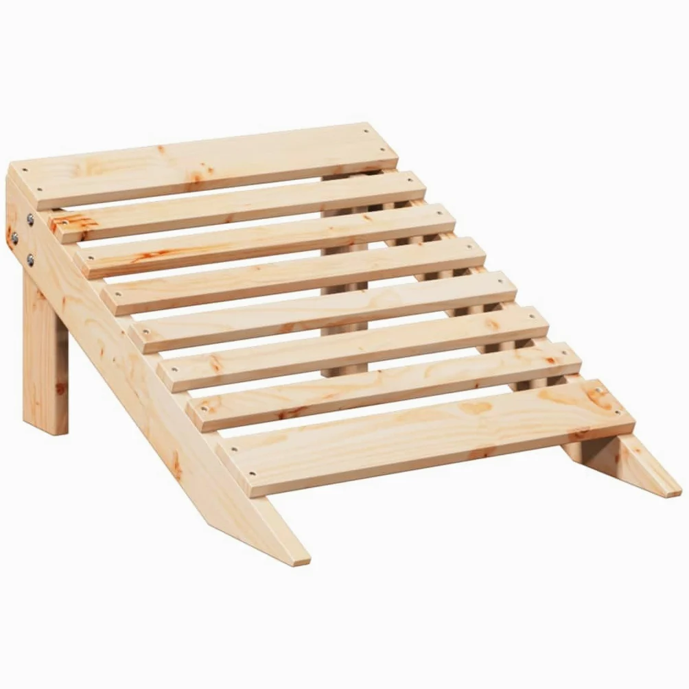 Silla Adirondack de Madera Maciza de Abeto, Silla Jardín Adirondack, vidaXL