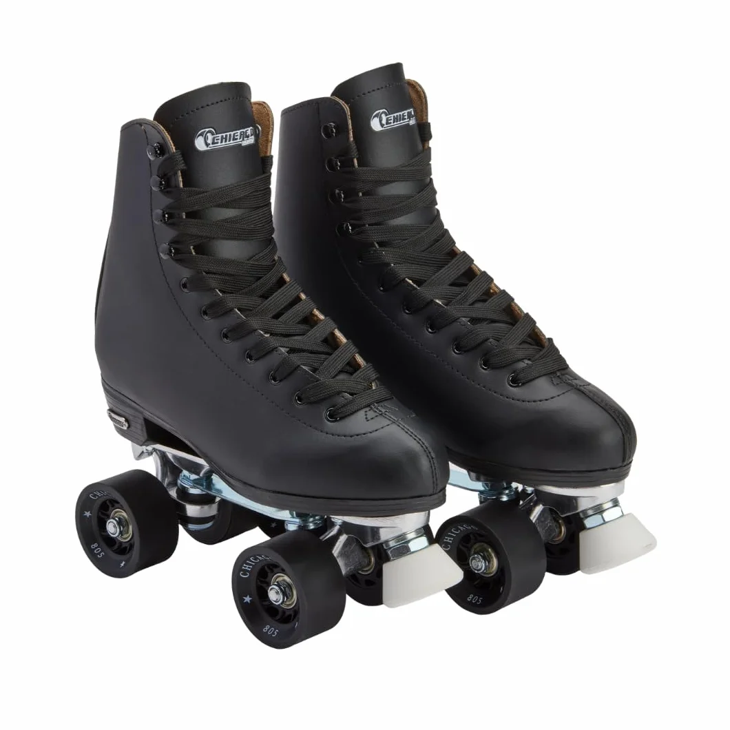 Chicago Skates Patines de Ruedas con Forro de Cuero para Hombre