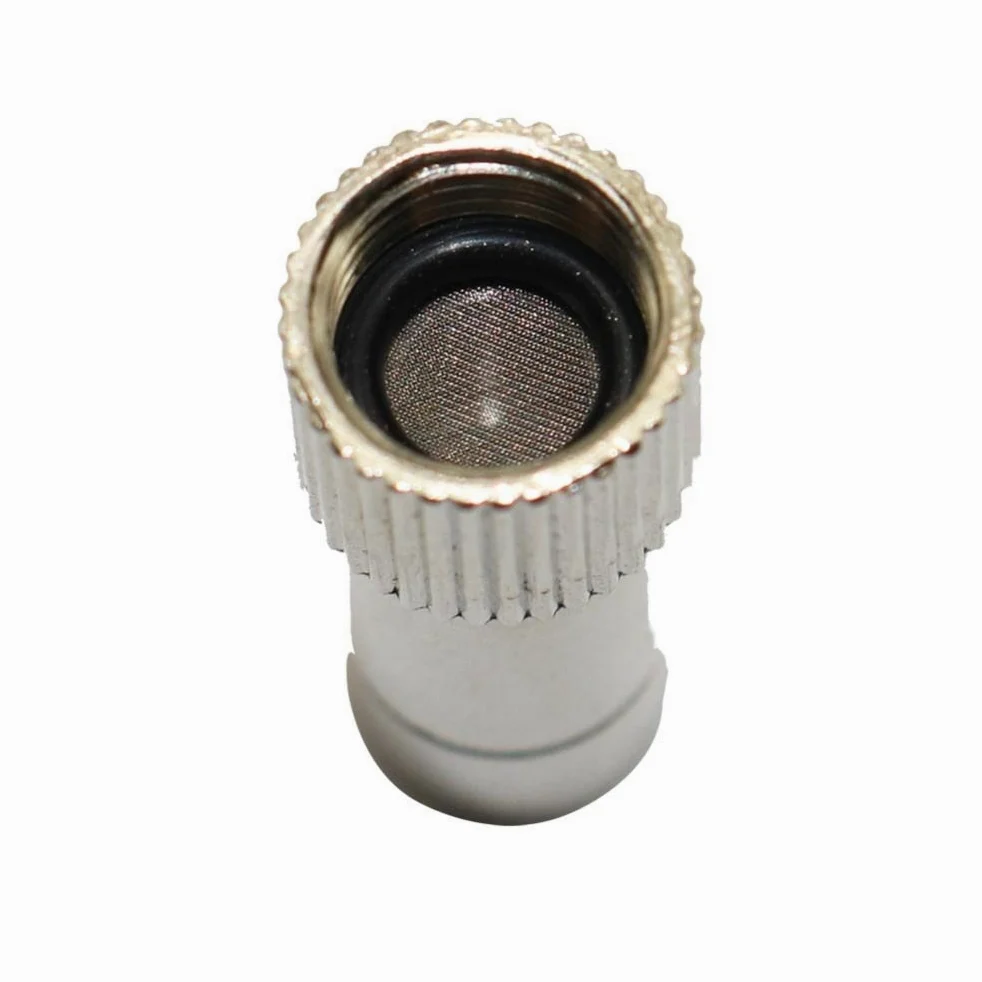Adaptador de Conector de Manguera, 50 Piezas, 8 Mm, Antigoteo con Filtro, Bloqueo Deslizante, Conexión Rápida,Re de Baja Presión, 0,2-0,6 Mm, Boquillas Antiniebla, Aspersores de Riego Gareden/0,3 Mm