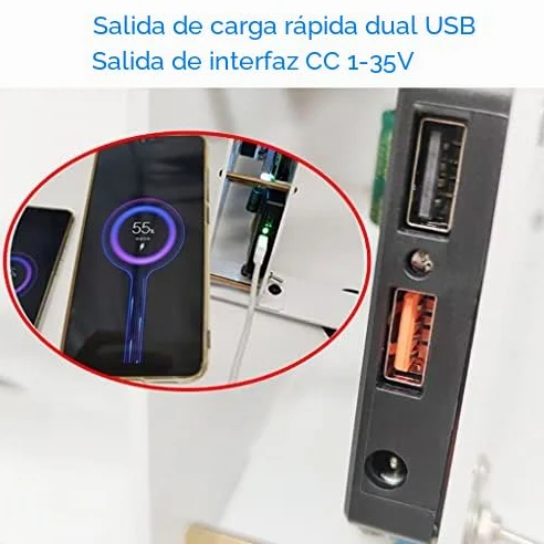 Generador de pedales de 50 W/100 W, entrenador de rehabilitación, pedales de bicicleta que generan electricidad, 2 puertos USB, salida CC para energía ecológica