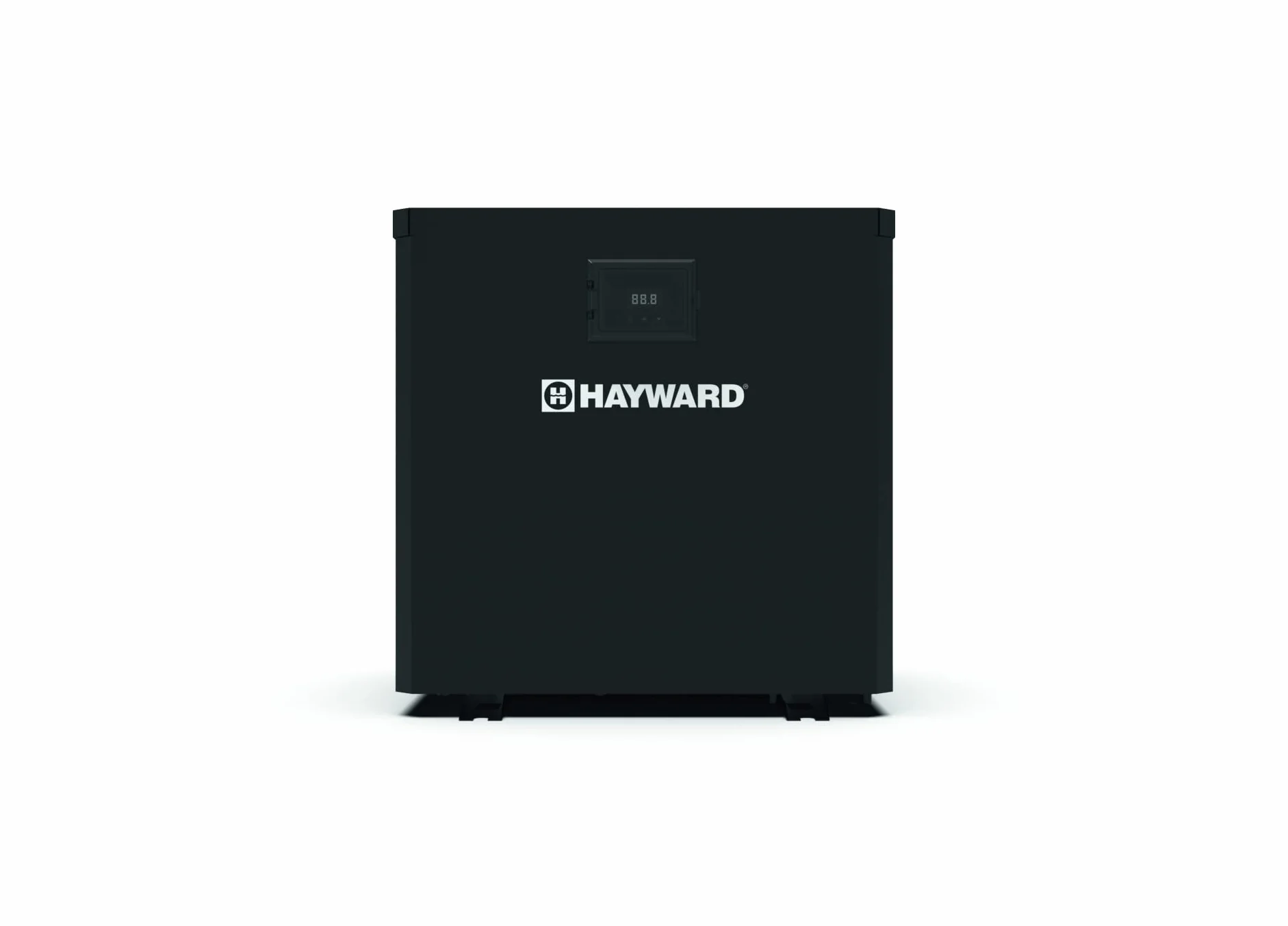 Hayward Productos QP | Bomba de Calor para Piscinas Elevadas, Modo Calefacción, Conexión Bluetooth, 2,5 KW | Negro