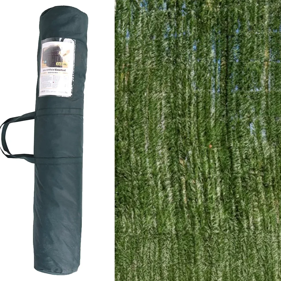 Suinga Seto Artificial Ocultación Jardin 1,5x3 m | Seto premium Hoja Fina | Seto ocultación 100% | Seto Artificial Decorativo