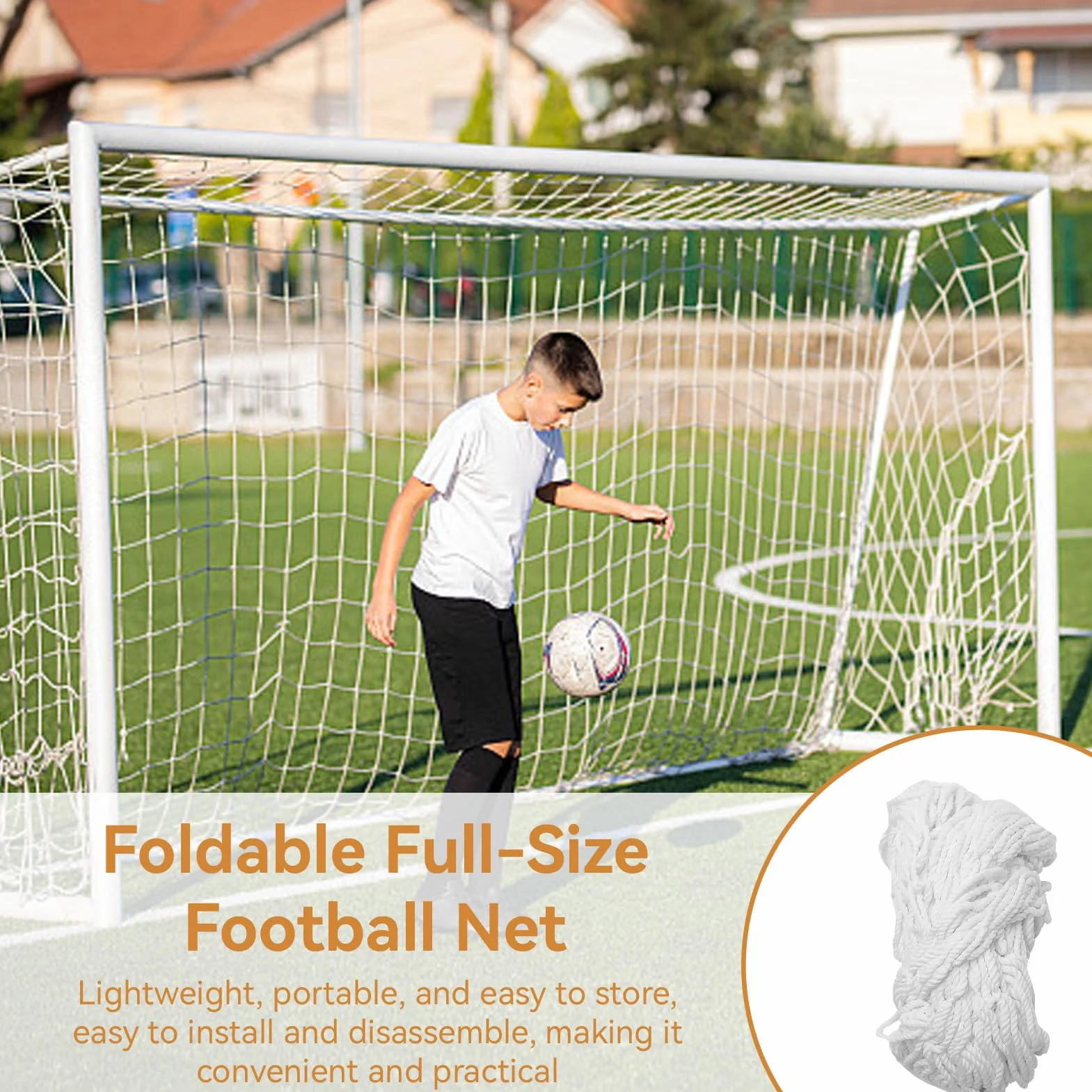 Red De Fútbol Reemplazo Deportivo Poste Portería Patio Trasero Emergente para Niños Entrenamiento