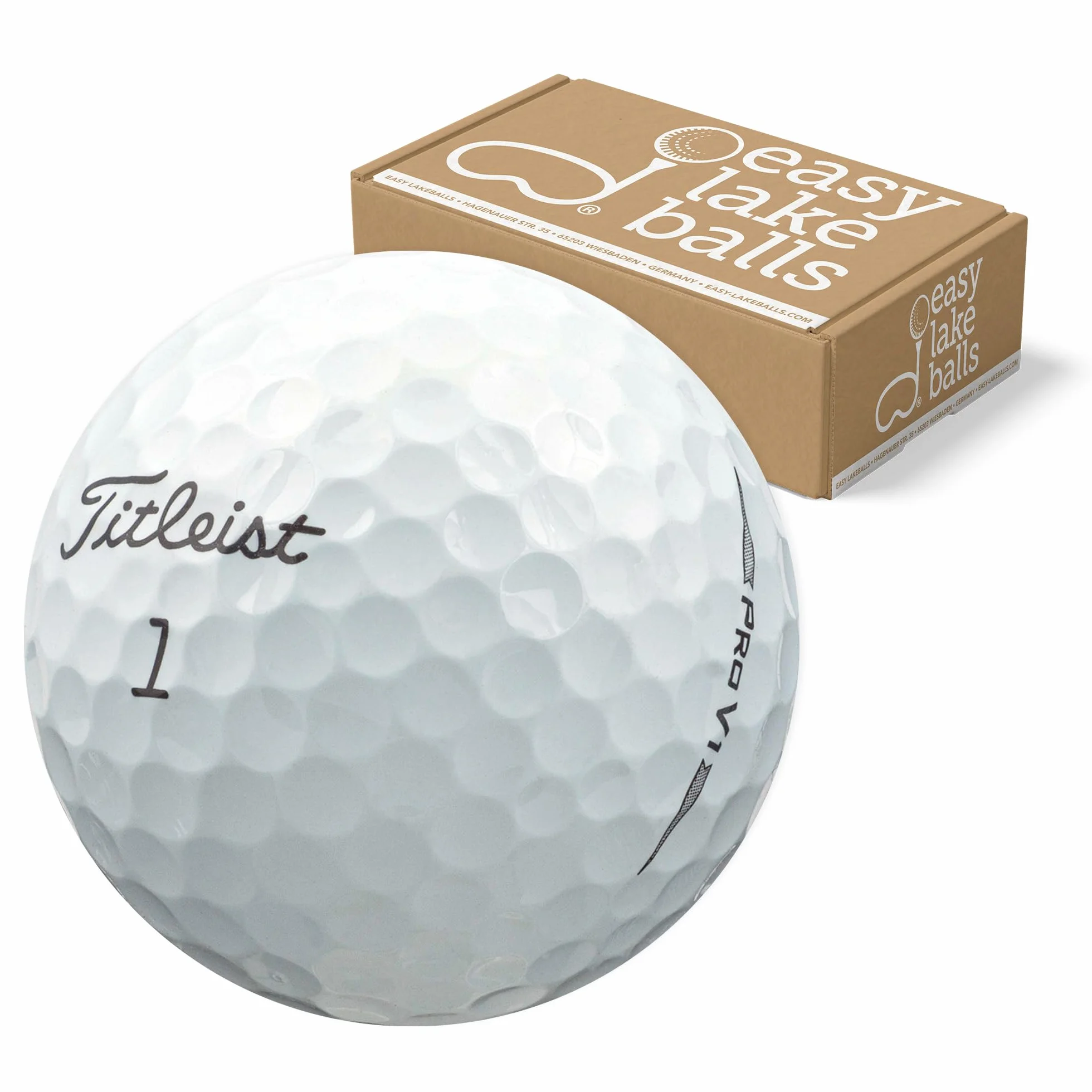 TITLEIST PRO V1 PELOTAS DE GOLF RECUPERADAS CALIDAD AAAA AAA PEARL A GRADE BOLSA DE RED