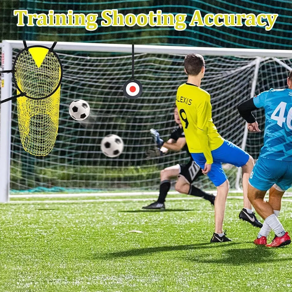Red de Objetivo de Fútbol, Red Portería Futbol con Objetivo Colgante para Entrenamiento