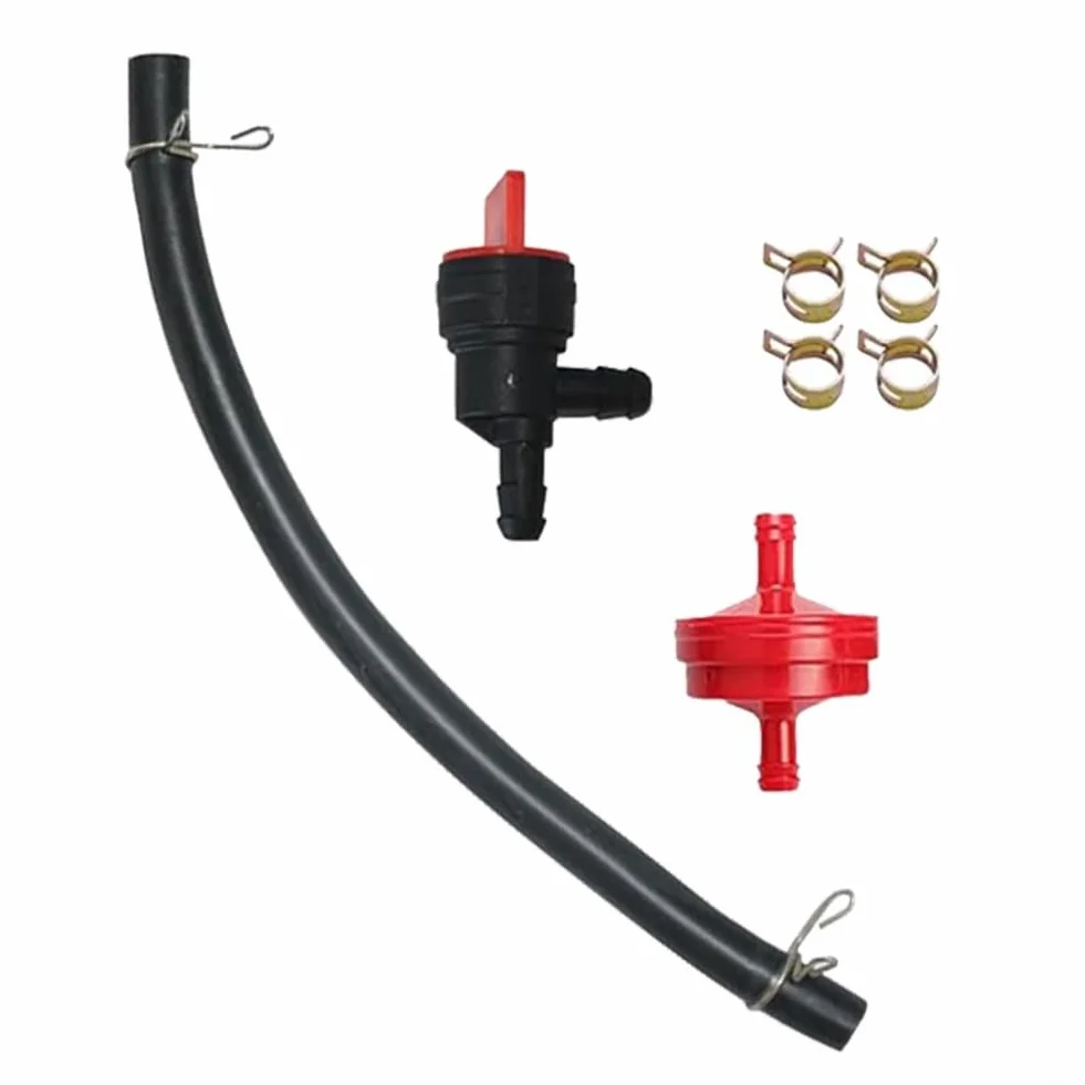 Kit de tanque de combustible para motor soplador de nieve con cubierta compatible con 694260 698110 695736 695728 697779 699885 listo para usar