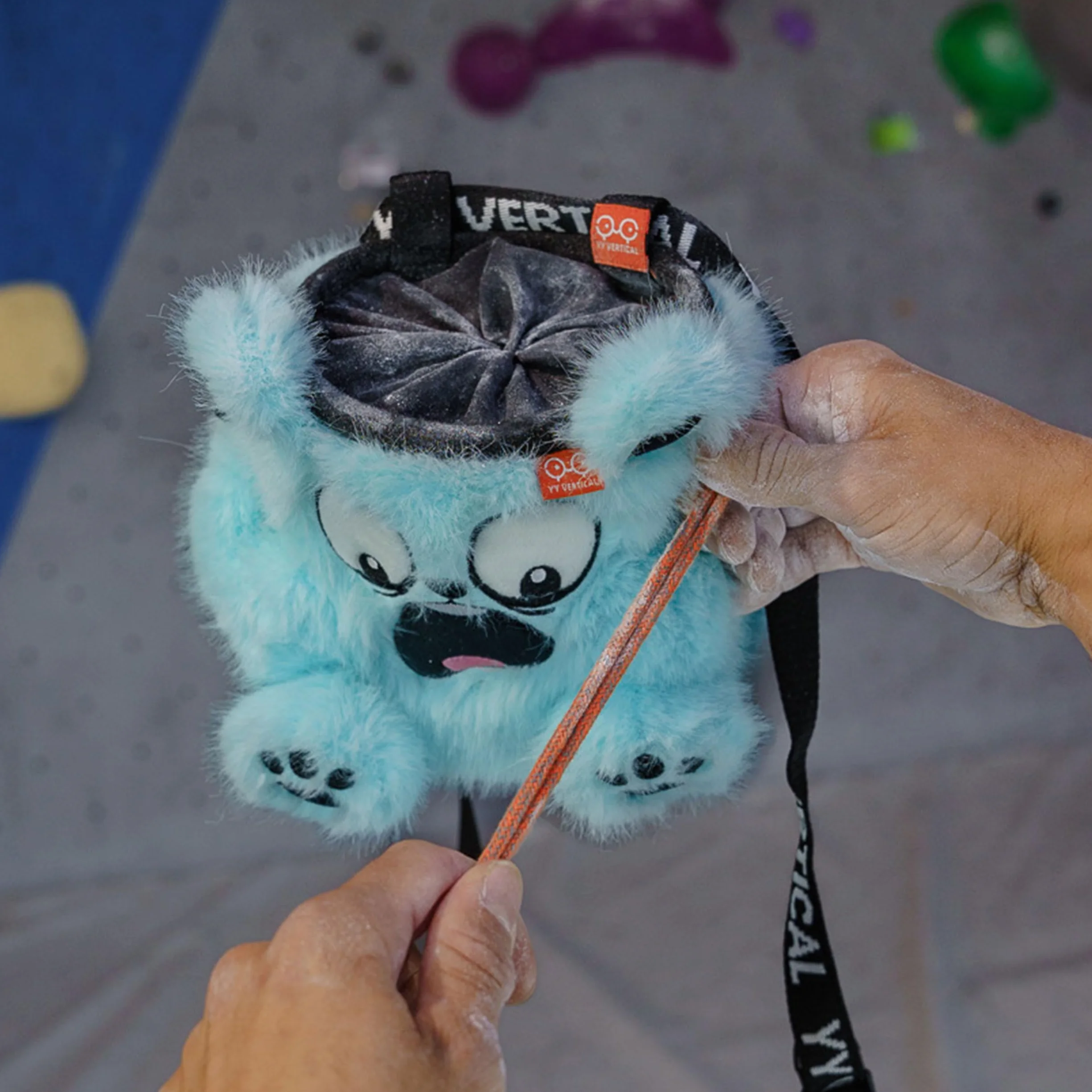 YY Vertical Bear Bolsa de tiza para escalada en roca para adultos y niños búlder montaña