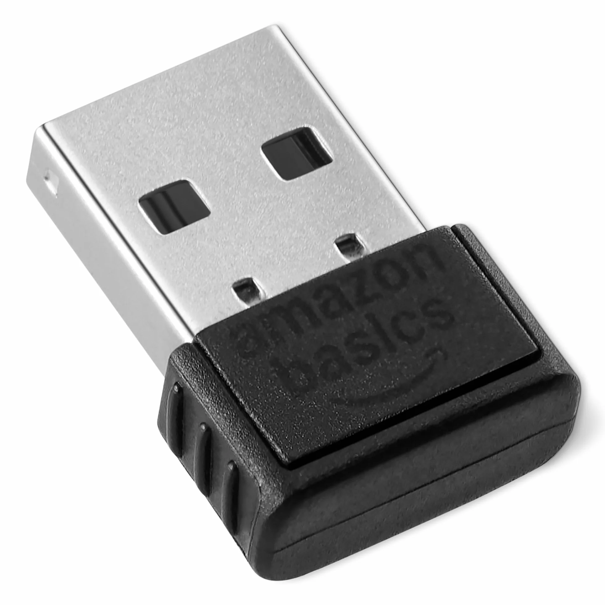 Amazon Basics Adaptador USB Bluetooth 5.4 para PC, Receptor para Ratón y Teclado, Compatible con Windows 11/10/8.1