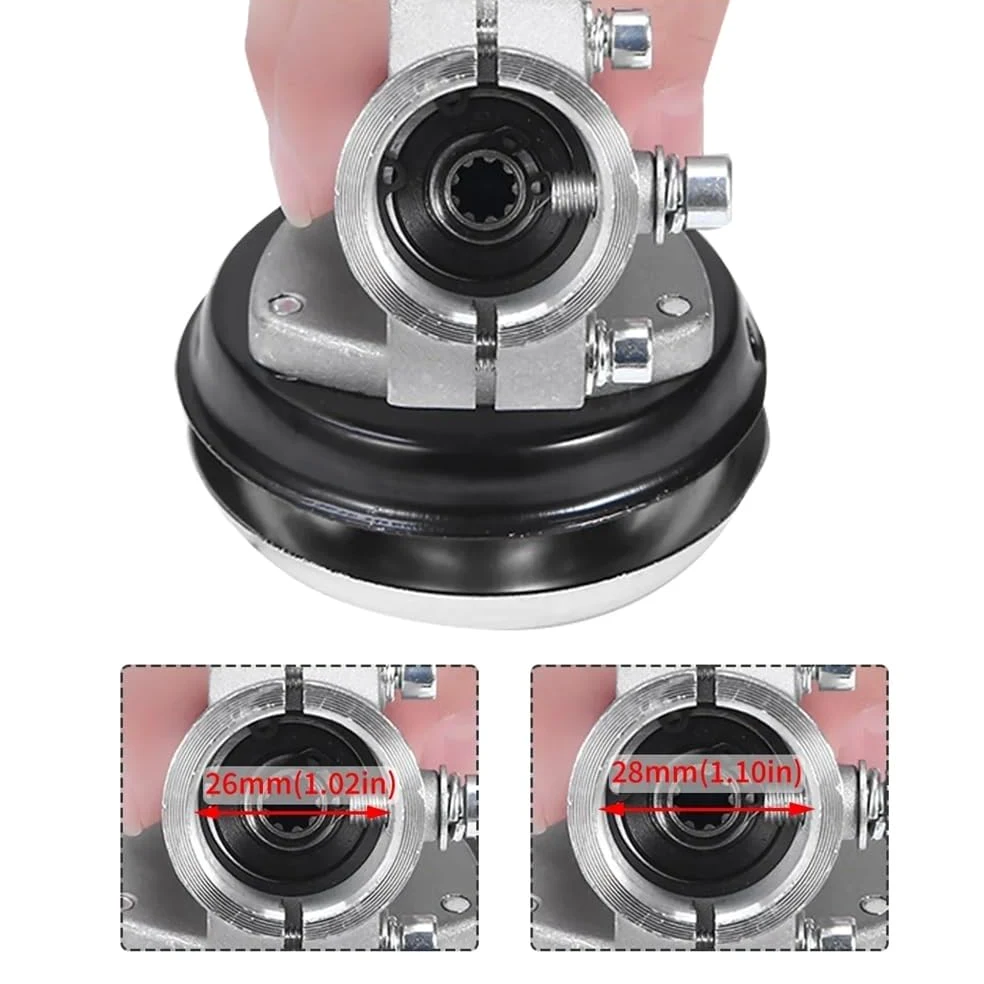 Compatible con Caja De Engranajes 26 Mm, 28 7 Y 9 Dientes, Cabezal Engranaje For Desbrozadora, Reemplazo Cortacésped, Piezas Herramienta Jardinería Parte(28mm 7t)