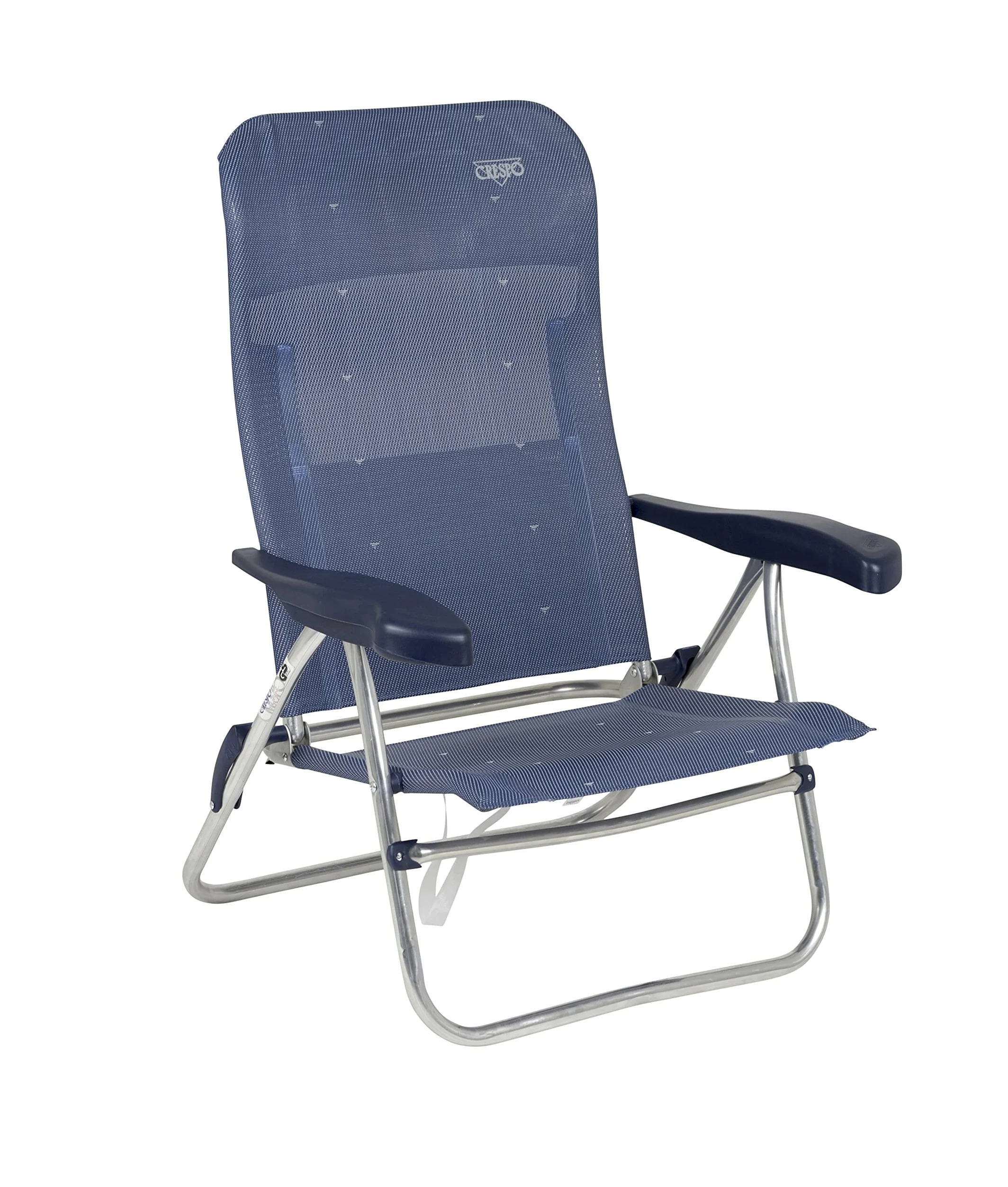 Crespo - Silla de Playa AL-205-M - Azul Marino - Aluminio - Multifibra
