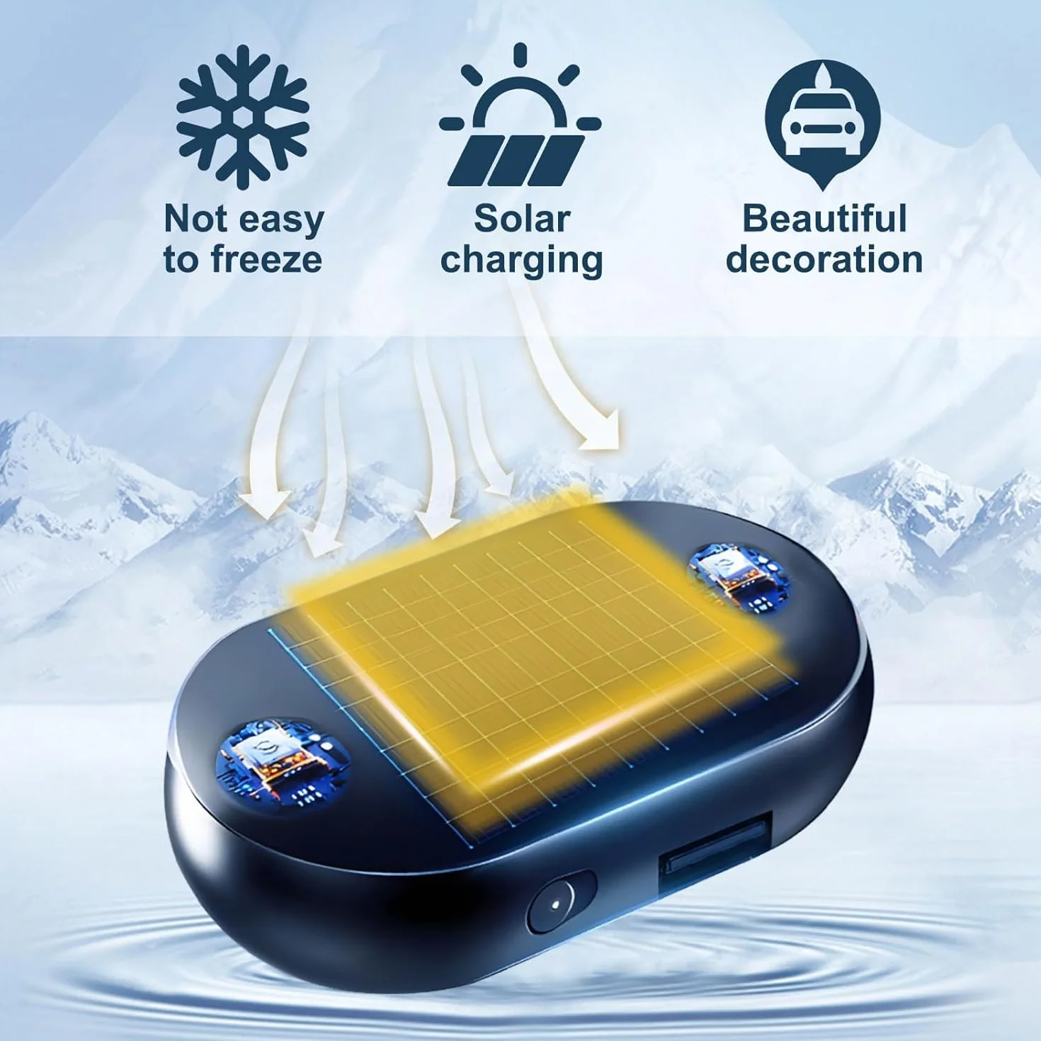 Electromagnetic Wave Anti Freezing and Snow Removal Device, Electromagnetic Car Snow Removal Device, Electromagnetic Car Deicer, Anti-Freeze Electromagnetic Car Snow Removal Device