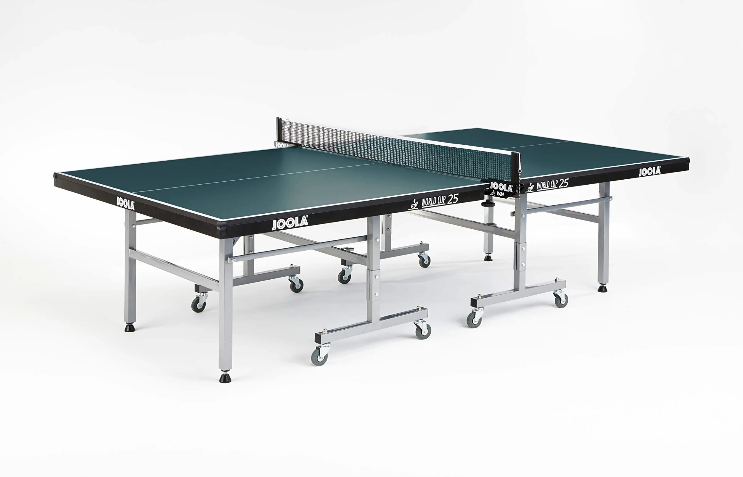 JOOLA World Cup 25-S ITTF Mesa de Ping Pong Verde 274 x 152.5 x 76