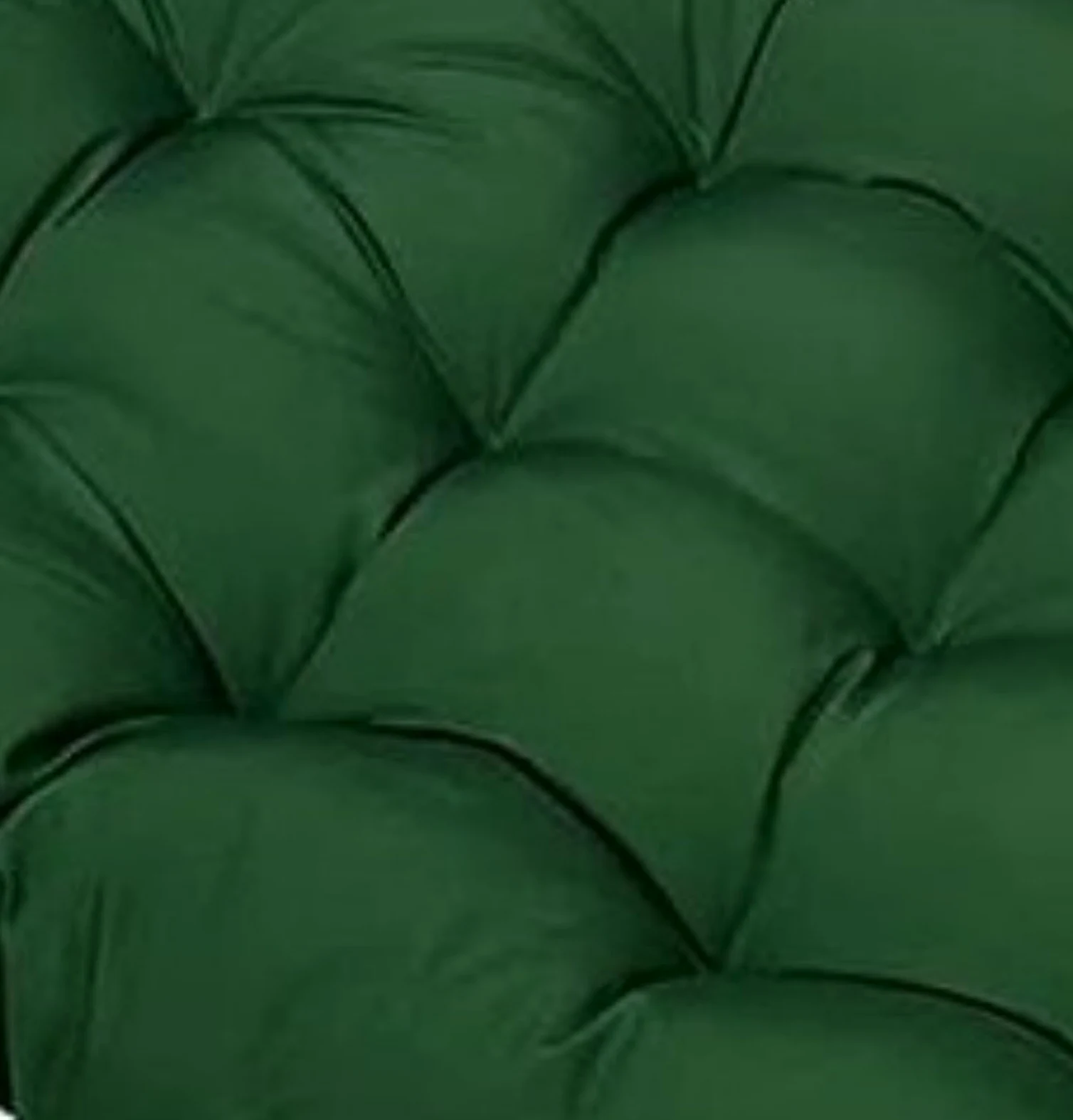 Silla colgante de huevo para 2 personas con cojín lavable y almohadillas gruesas