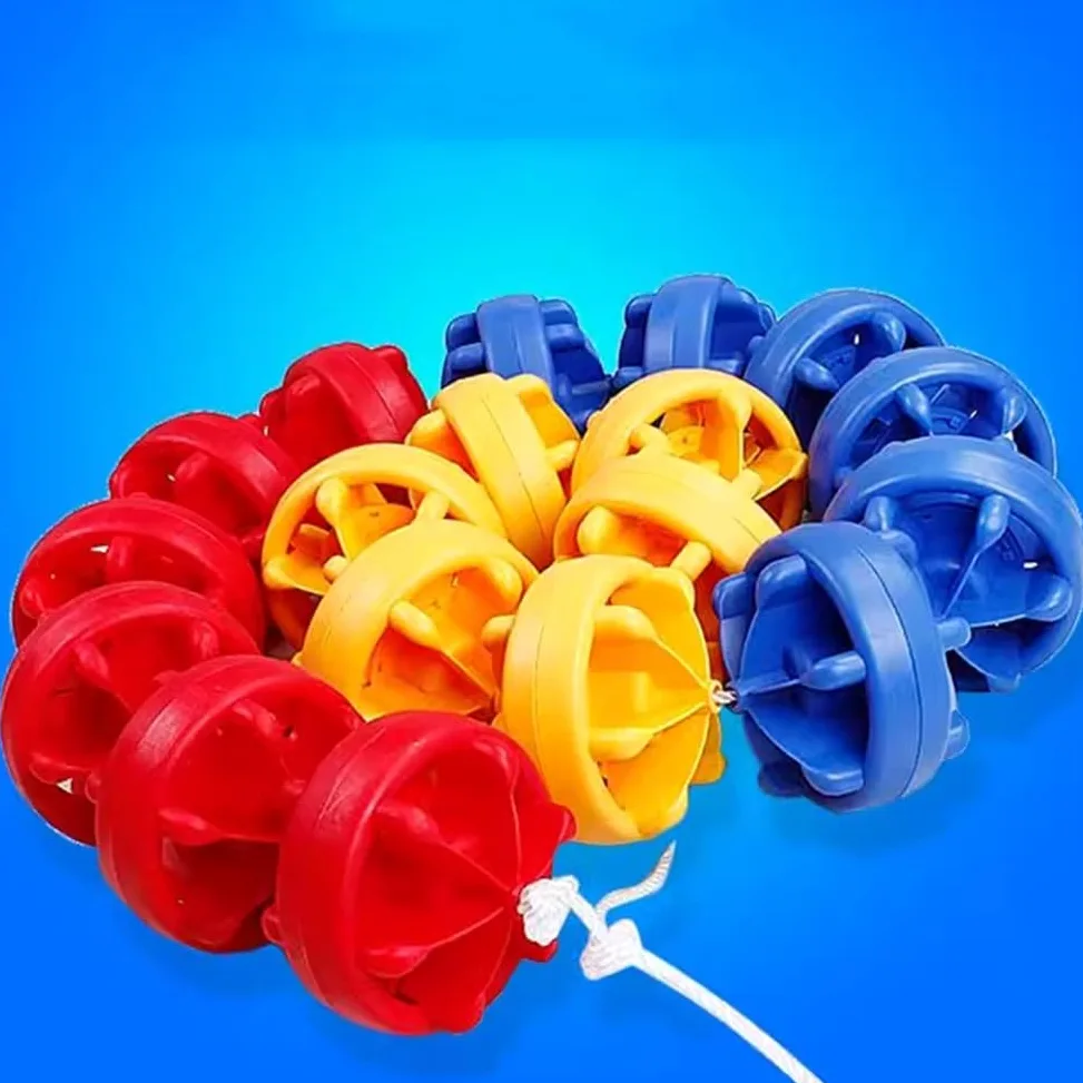SwimmingSafety - Cuerda divisora hexagonal flotante para uso en interiores y exteriores, bola flotante que salva vidas, mejora la seguridad y el disfrute