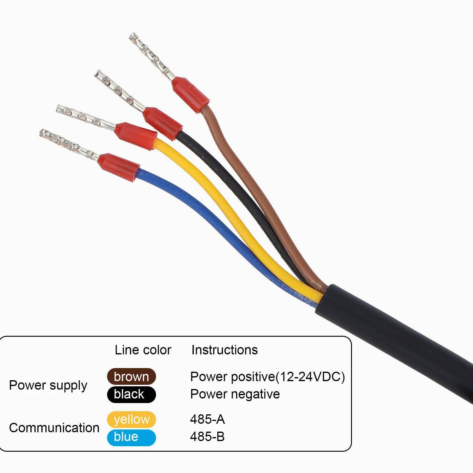 Qcwwy Rs485 Sensor de Suelo 7 en 1 Temperatura de Humedad del Suelo Ph Npk Ec Tester para Experimentos Científicos Ahorro de Agua Riego Invernadero Herramientas de Jardín