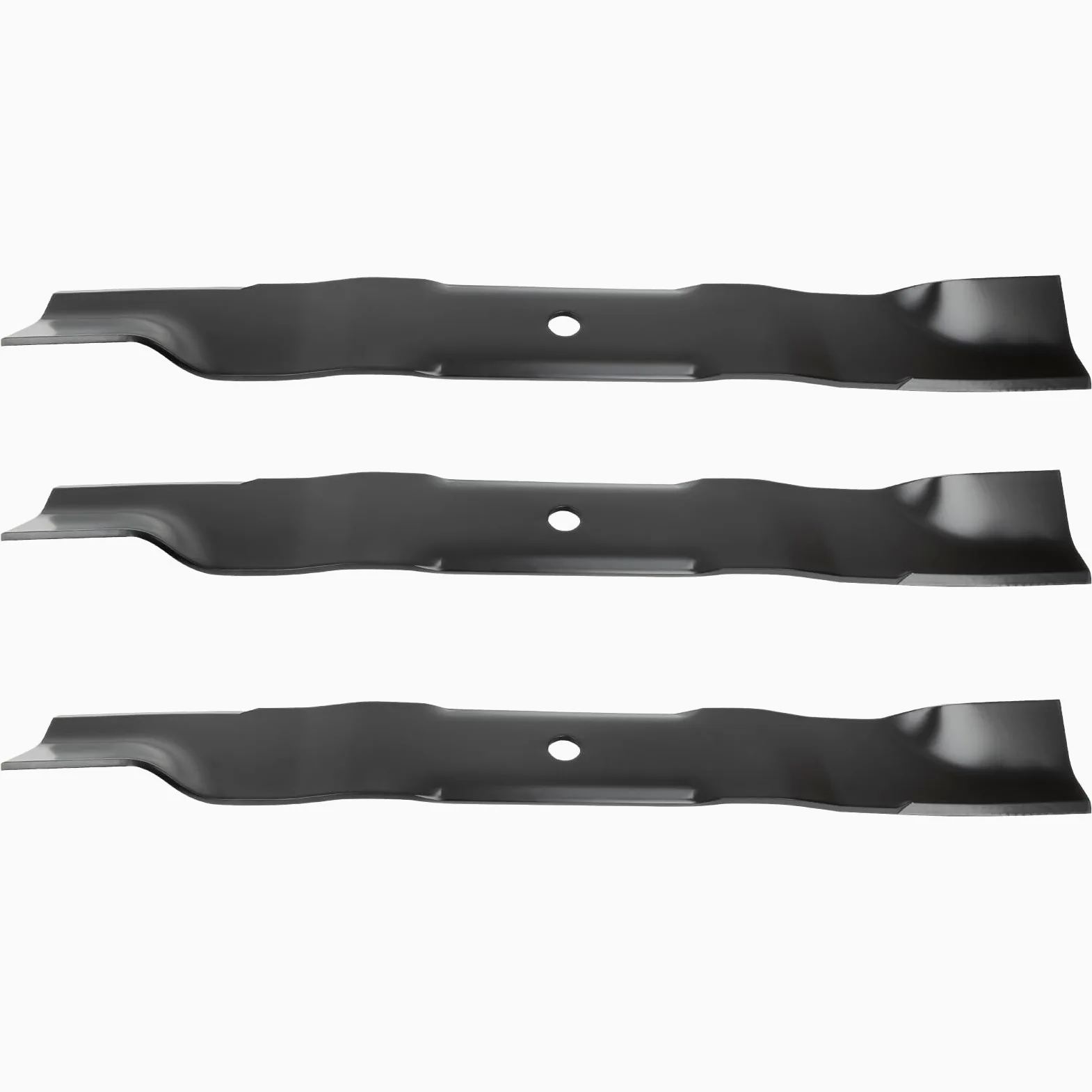 Cuchilla de cortacésped 04965000 compatible con Ariens Ikon XL XD de 60 pulgadas, hoja de alta elevación compatible con cortacésped Gravely ZT XL 60, ZT XL 60 CARB, ZTX 60, paquete de 3