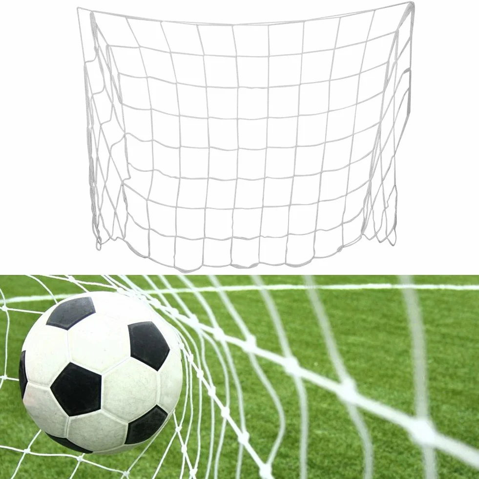 Jadeshay Red Campo Futbol Soccer Goal Net 1.2x0.8m Weather Resistant Replacement