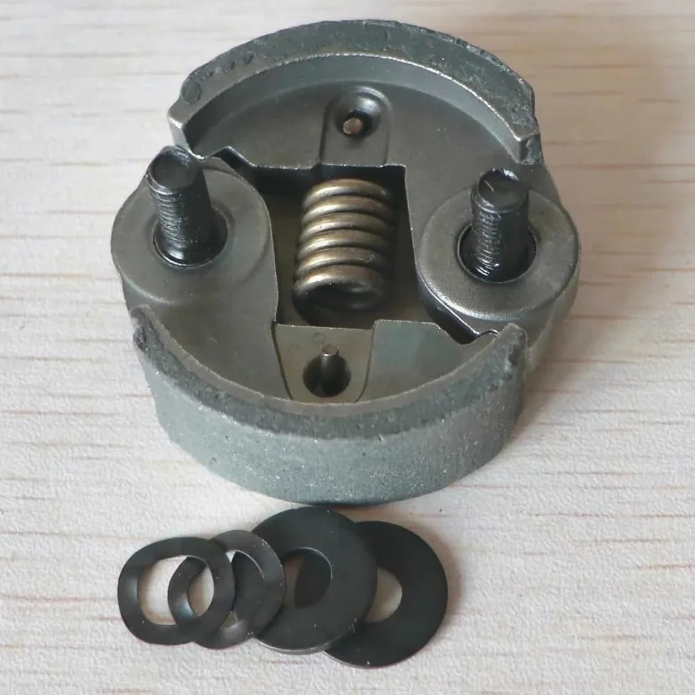 Clutch Set con Screws para 1E34F 2-Stroke Lawn Mower Replación Parte Equipo de energía Exterior